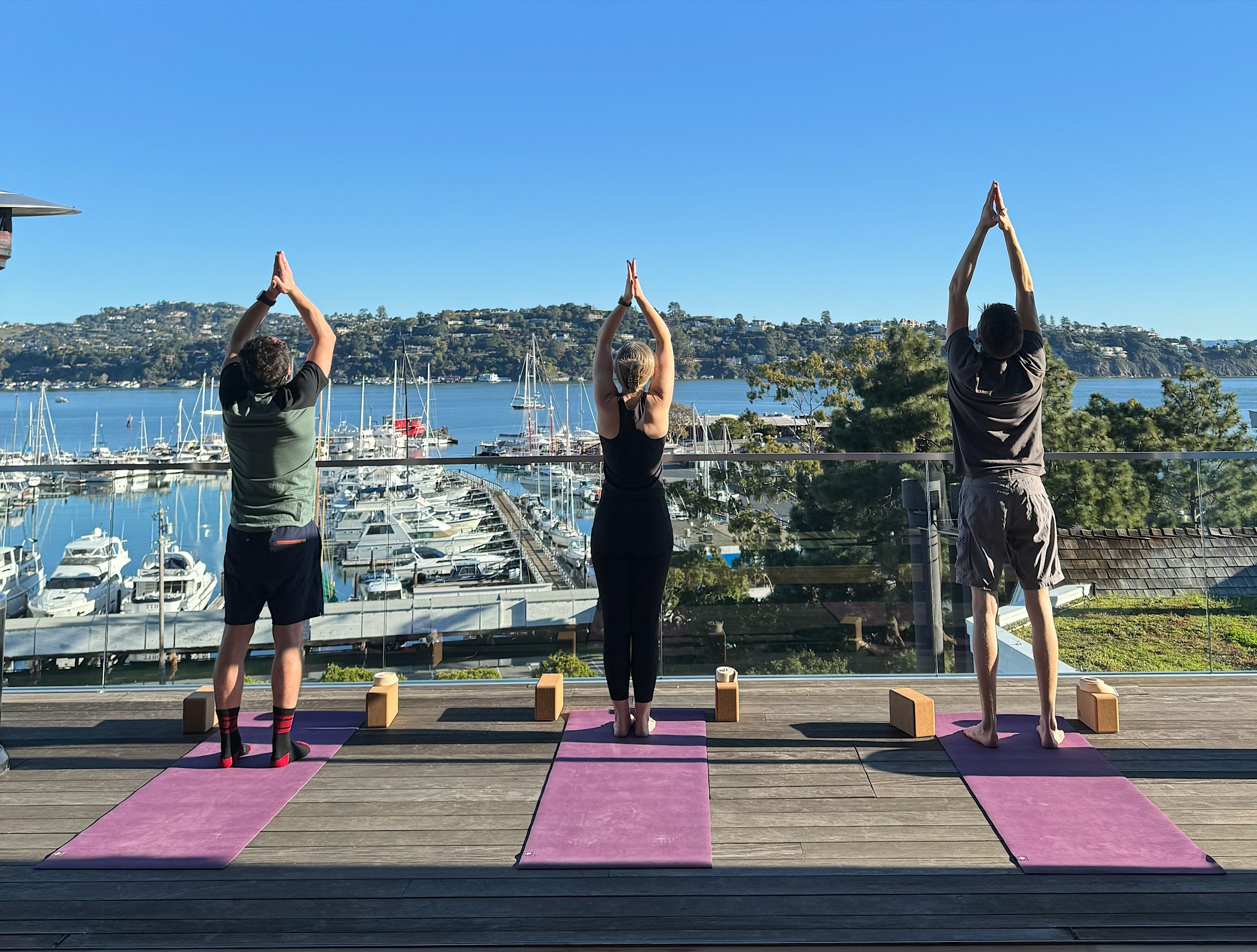 Mat Pilates with Bay Views