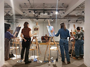 Life Painting at The Ministry, Borough