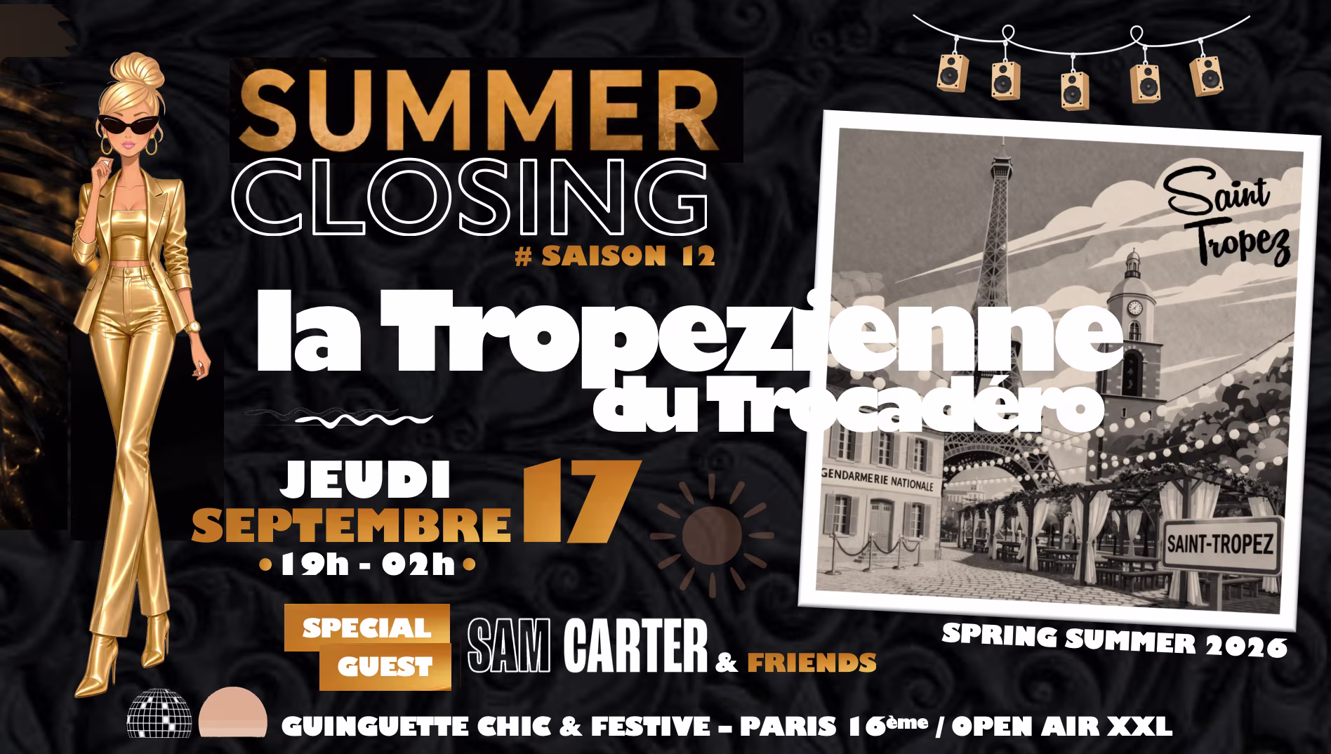 Tropezienne Du Trocadero / Eiffel Tower / Apero Clubbing Xxl