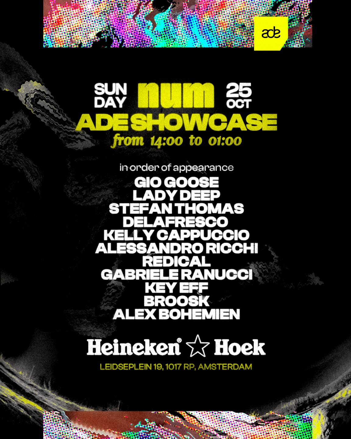 NUM ADE SHOWCASE x ADE