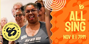 Chicago Circle Singing: November ALL SING, Town Hall, and Cookie Social