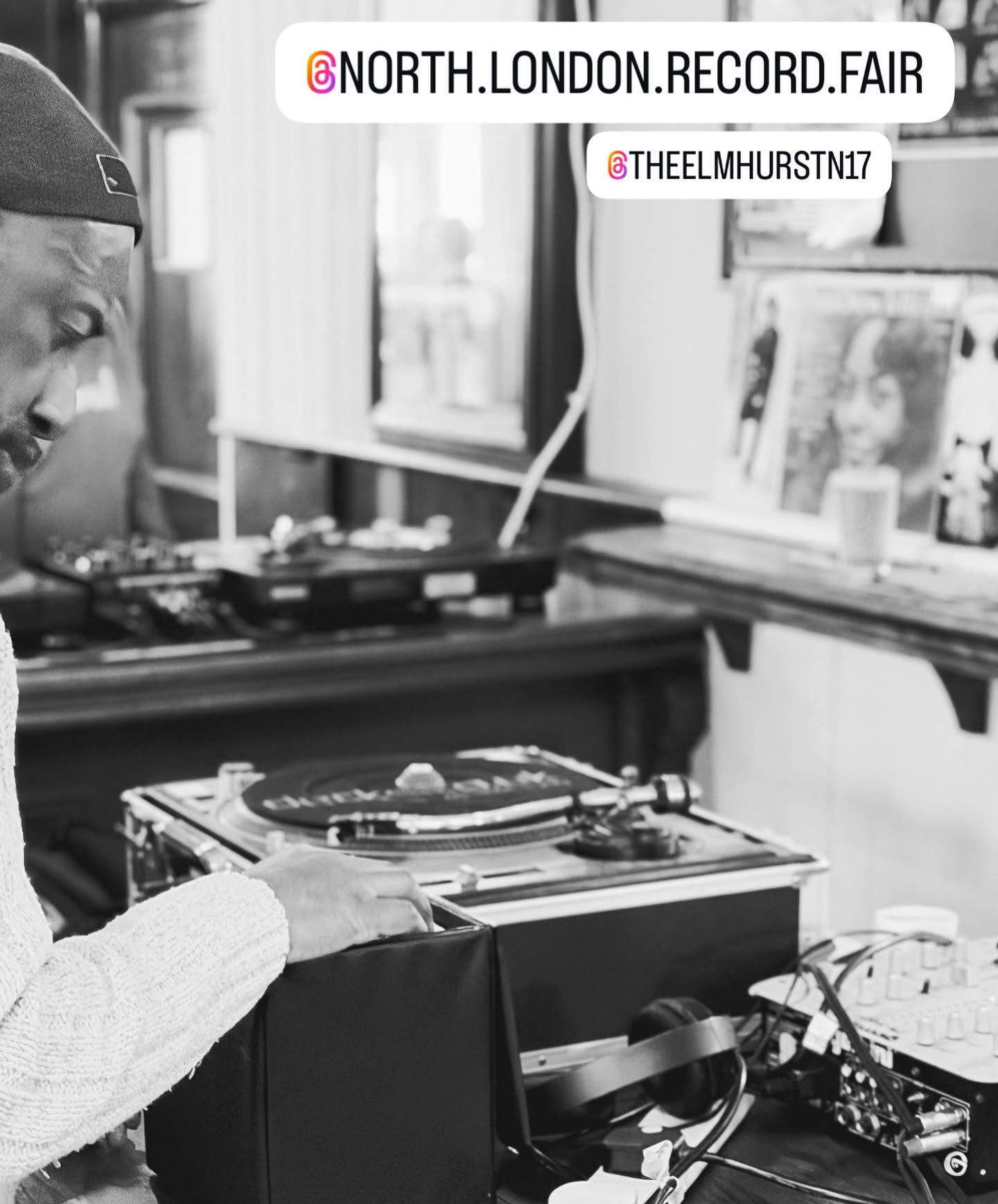 The North London Record Fair, DJ's & Sunday Roasts