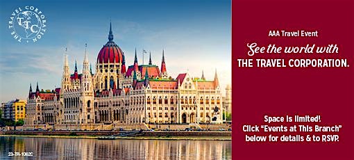 AAA Invites you to See The World with The Travel Corporation