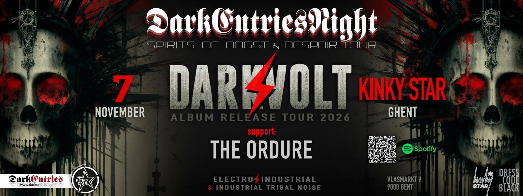 Dark Entries Night: Darkvolt & The Ordure