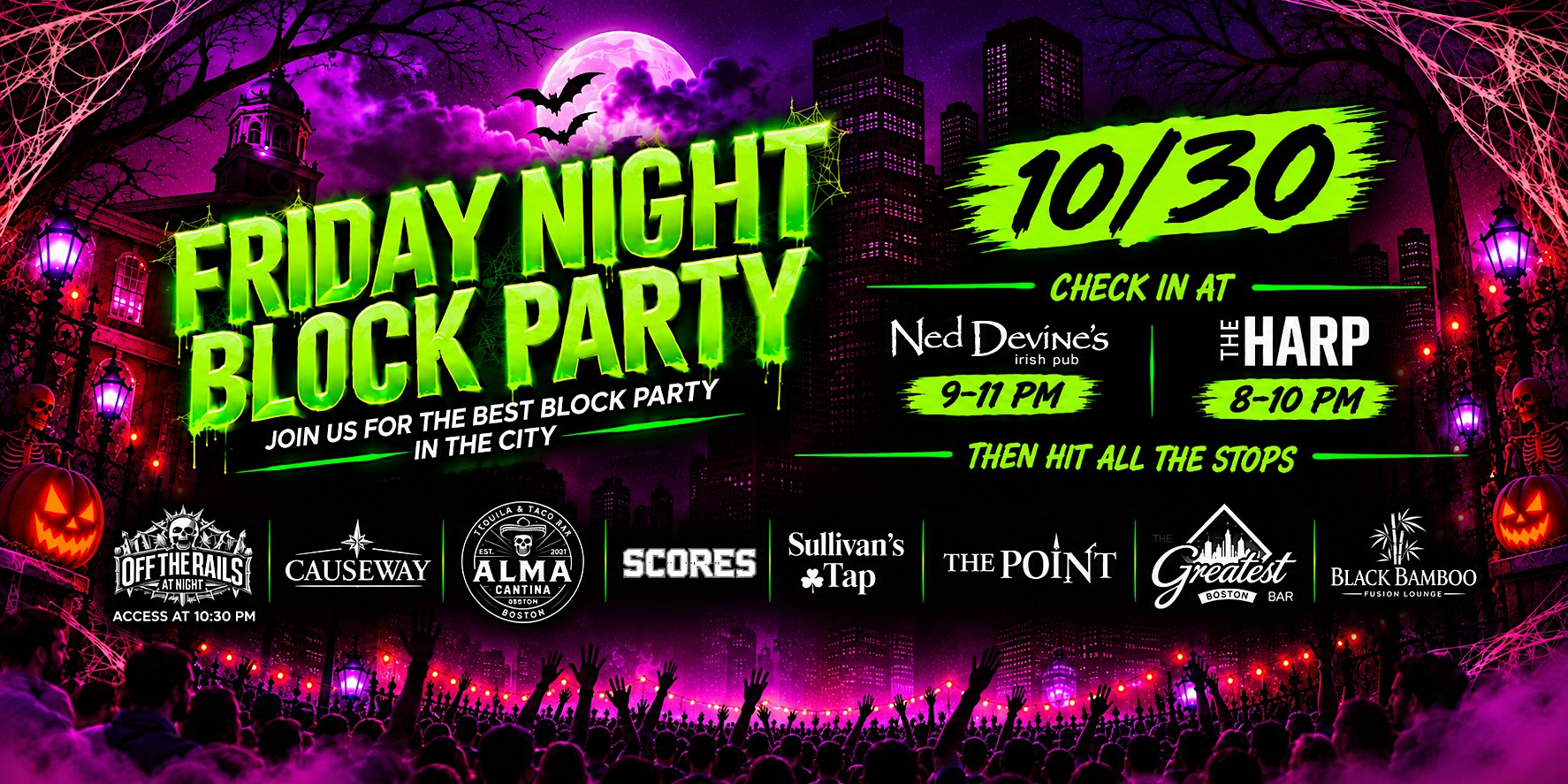 WEST END FRIDAY NIGHT BLOCK PARTY: HALLOWEEN EDITION