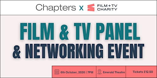 Chapters & Film + TV Charity Fundraiser Event