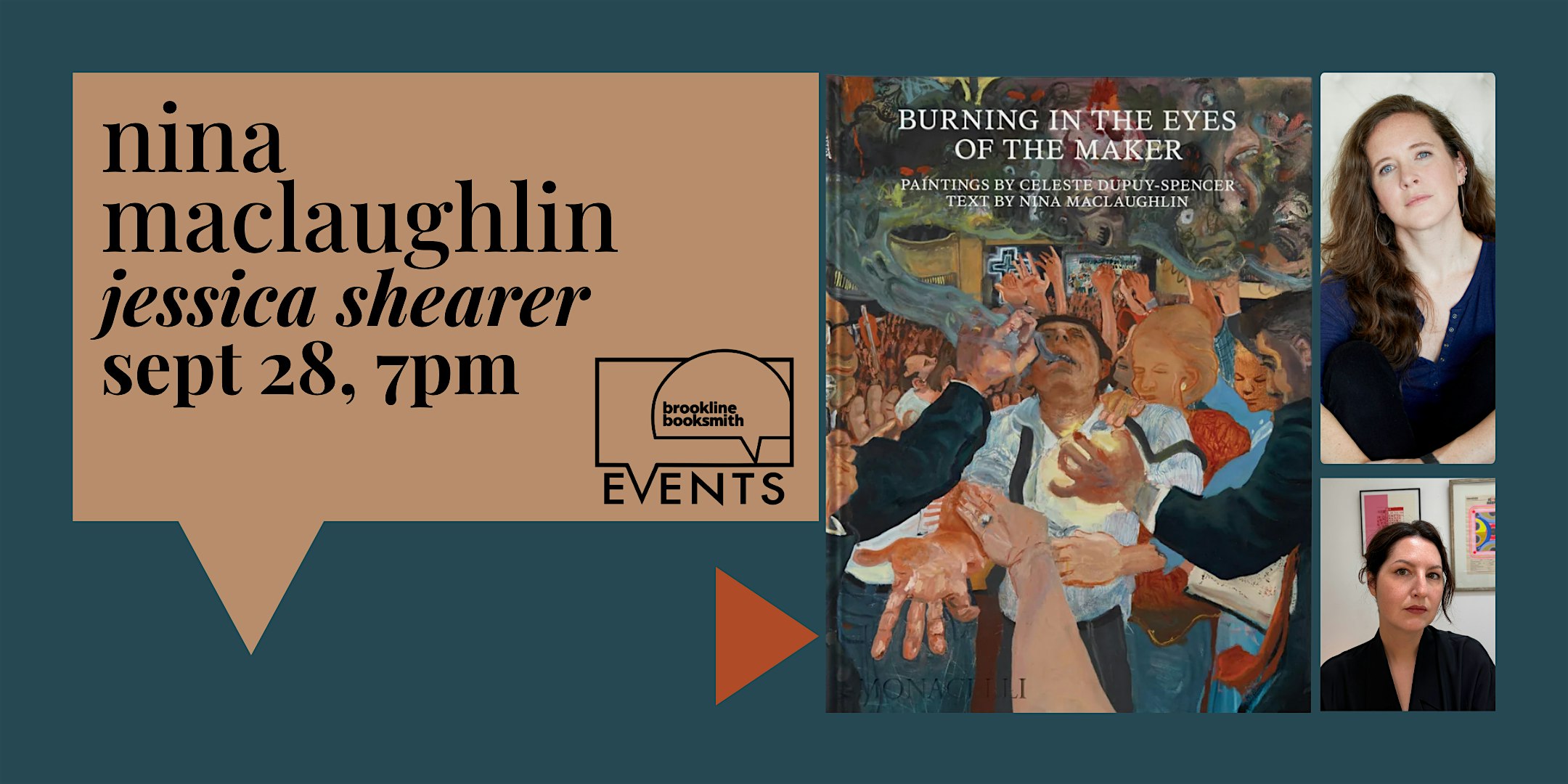 Nina MacLaughlin with Jessica Shearer: Burning in the Eyes of the Maker