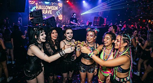 Vegas Halloween Rave 2026 October 30th Costume Contest Bar DJs  Club House