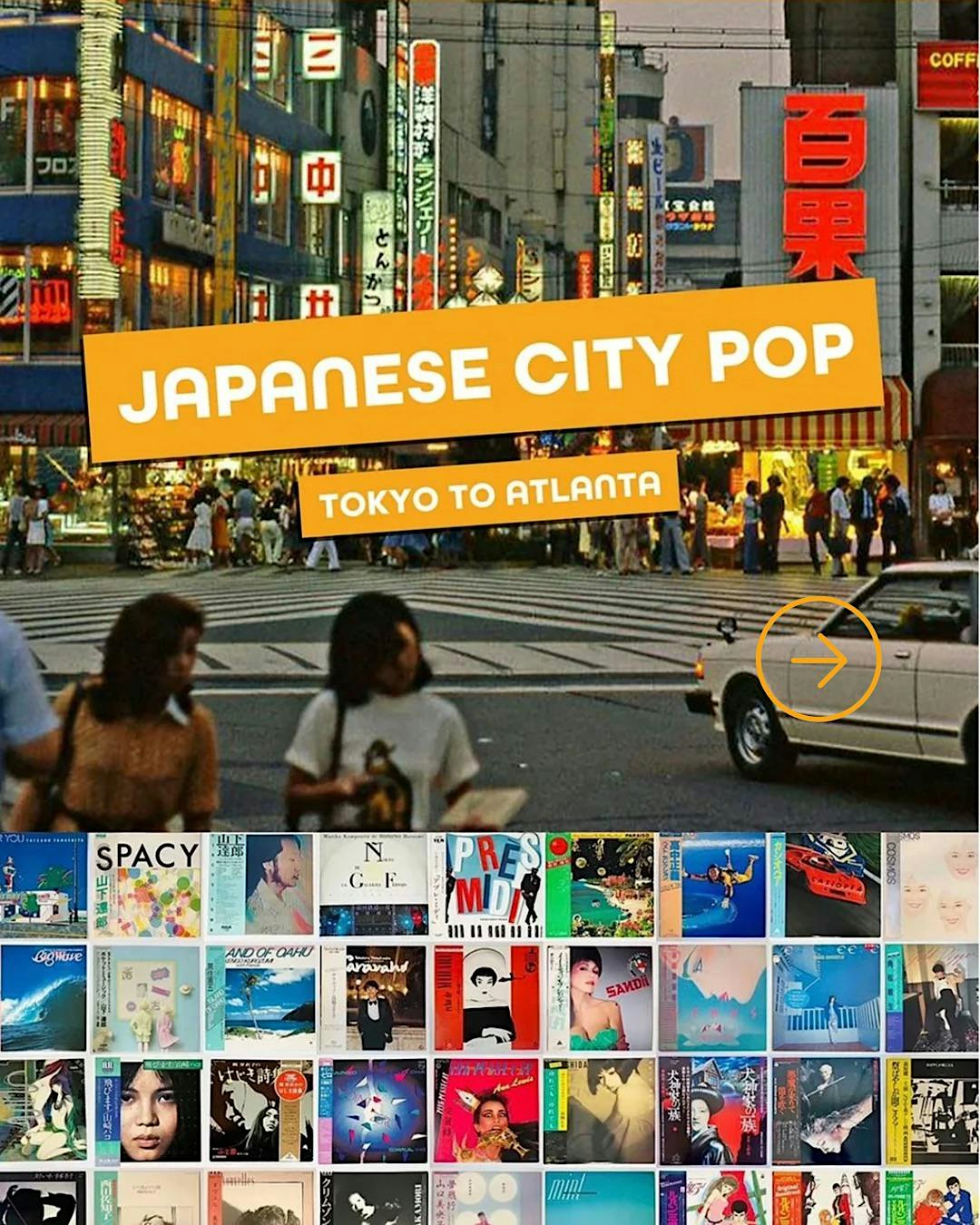 Japanese City Pop @ Block & Drum | Tokyo to Atlanta