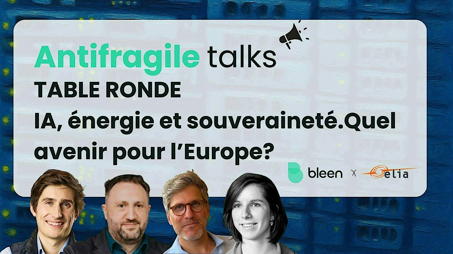 Table Ronde · IA, énergie et souveraineté (par Bleen & Elia)