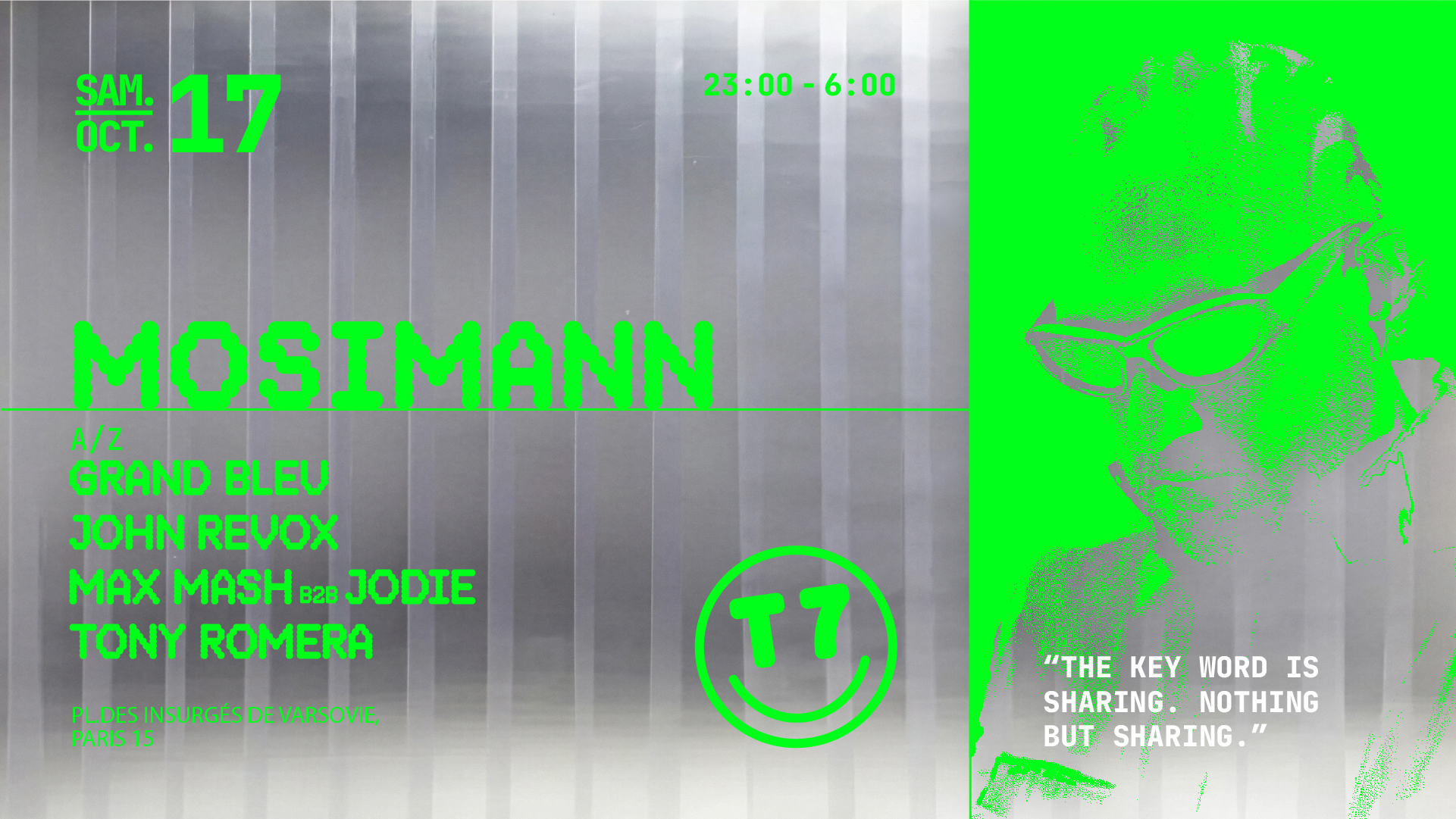 T7: Mosimann presents Dream Night