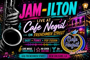 Jam-ilton LIVE at Café Negril