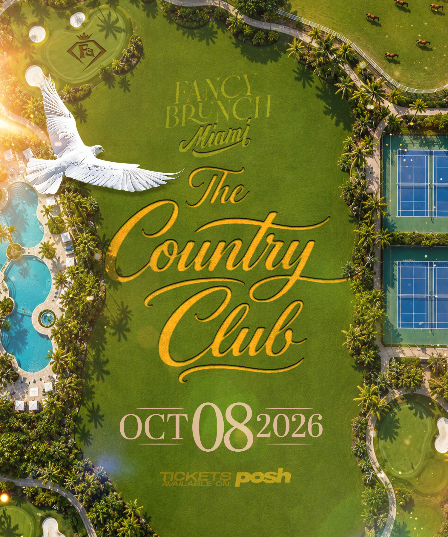 FANCY BRUNCH MIAMI: THE COUNTRY CLUB
