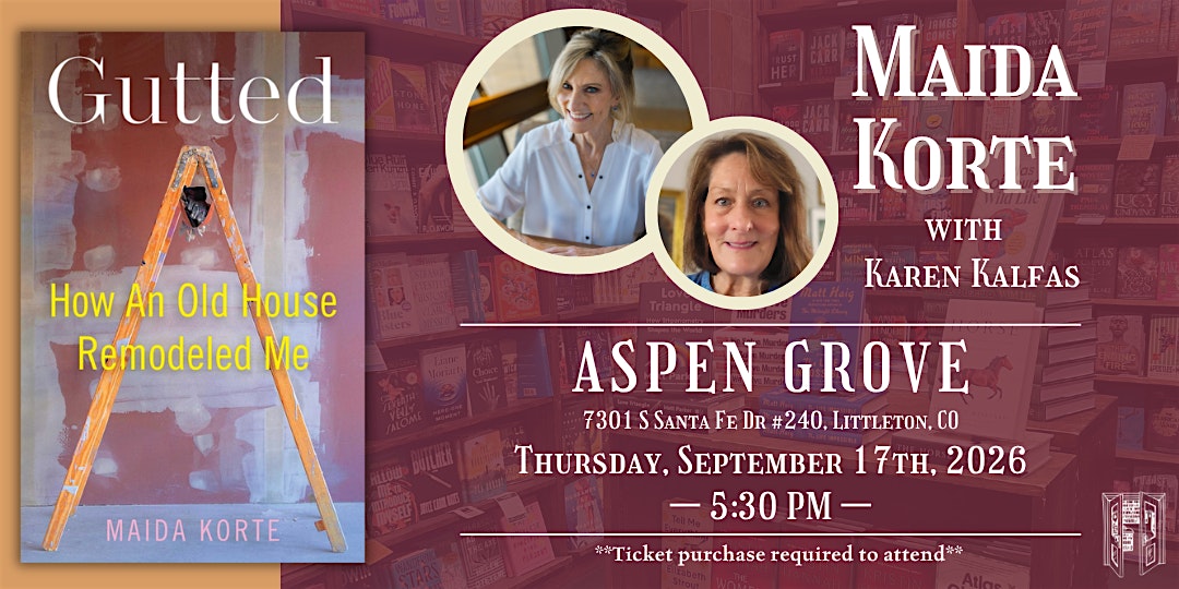 Maida Korte with Karen Kalfas Live at Tattered Cover Aspen Grove