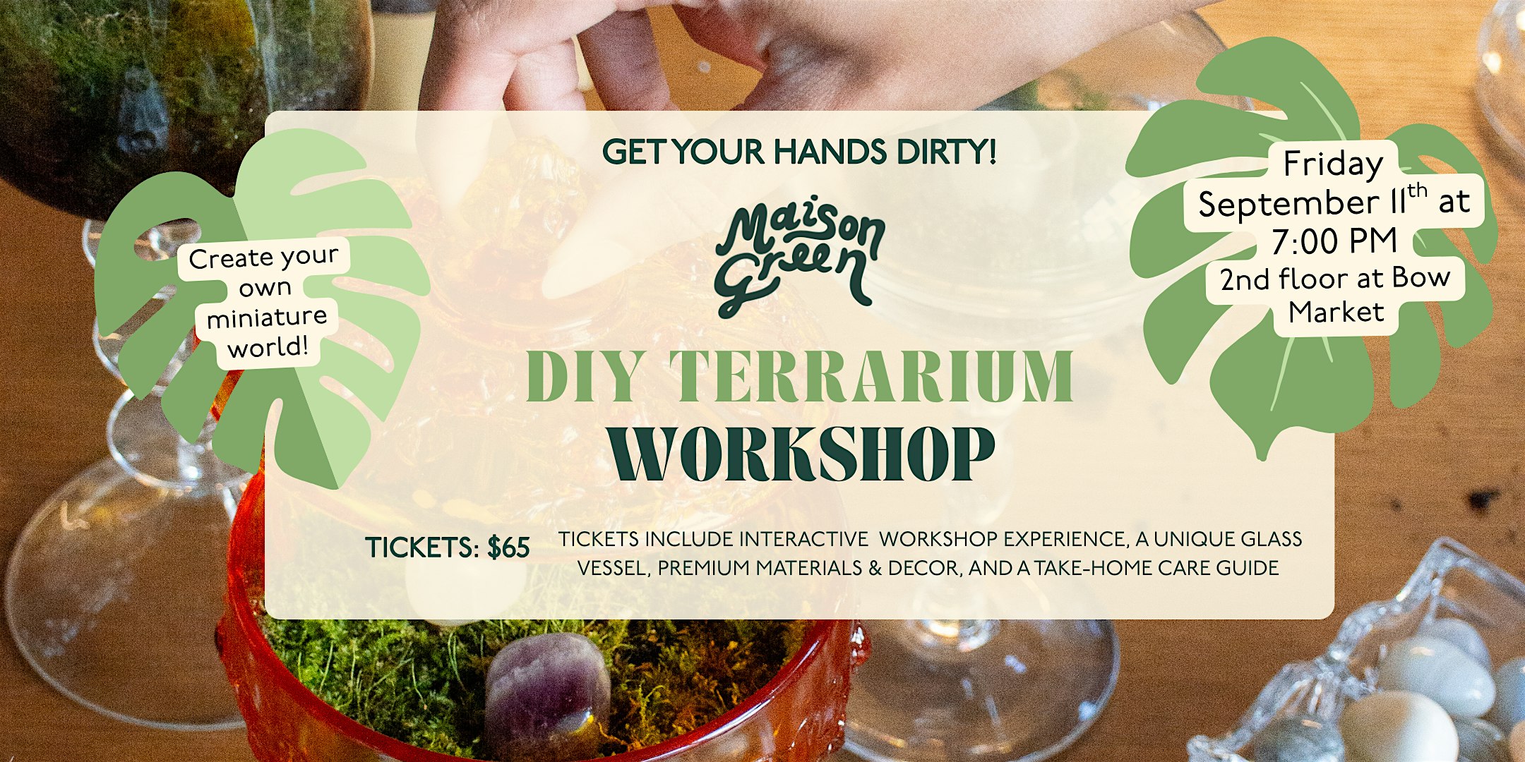 DIY Terrarium Workshop