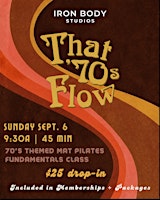 That 70s Flow Mat Pilates
