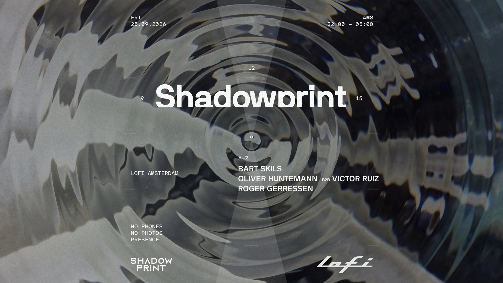 Shadowprint with Bart Skils, Oliver Huntemann, Victor Ruiz, Roger Gerressen
