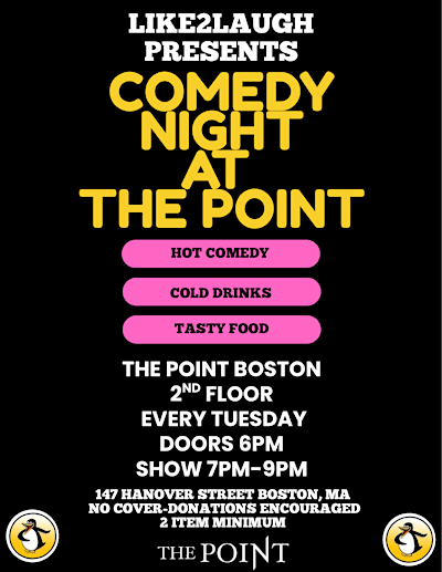 Comedy Night at The Point - Boston