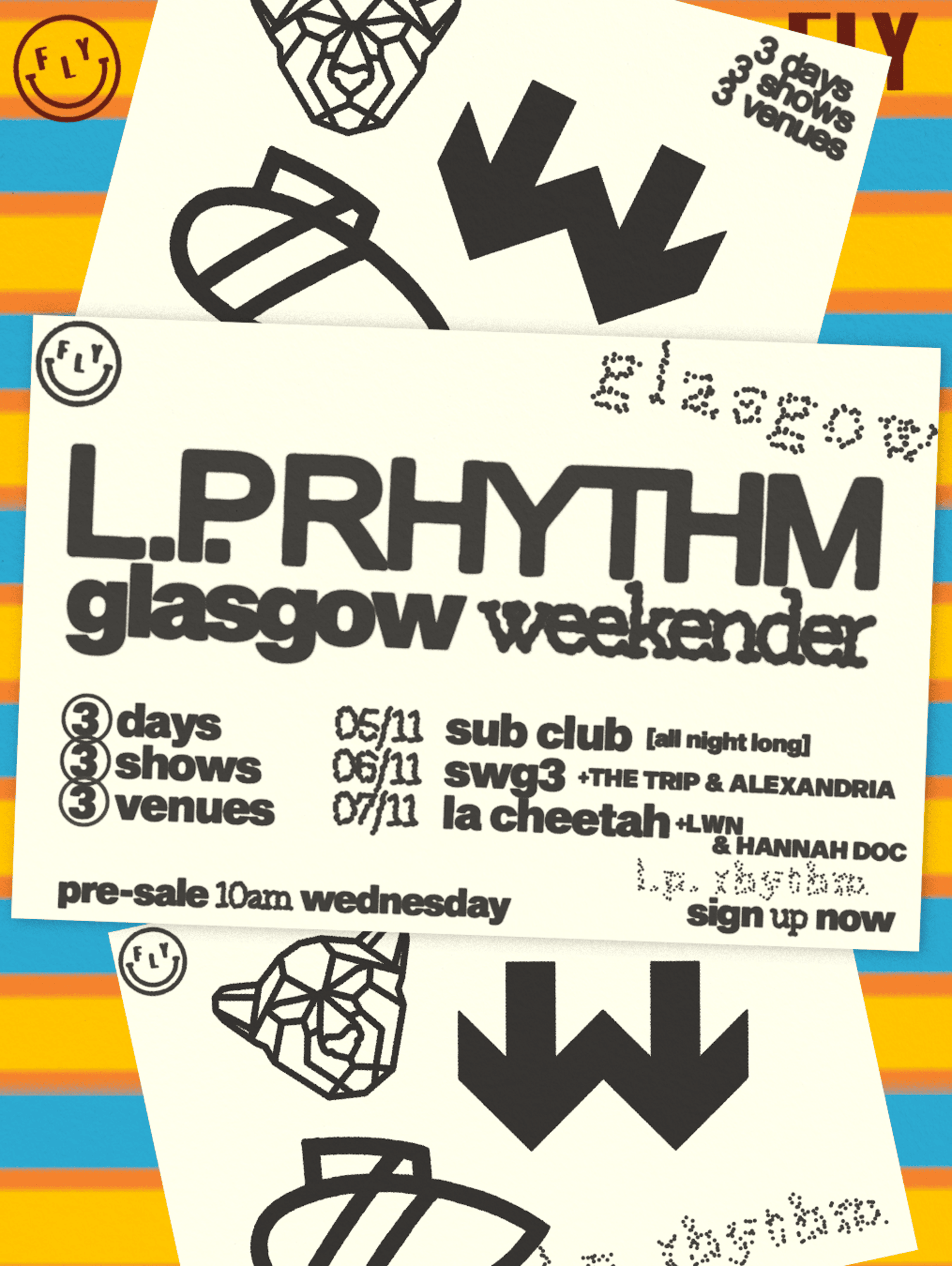 L.P. Rhythm Glasgow Weekender - La Cheetah
