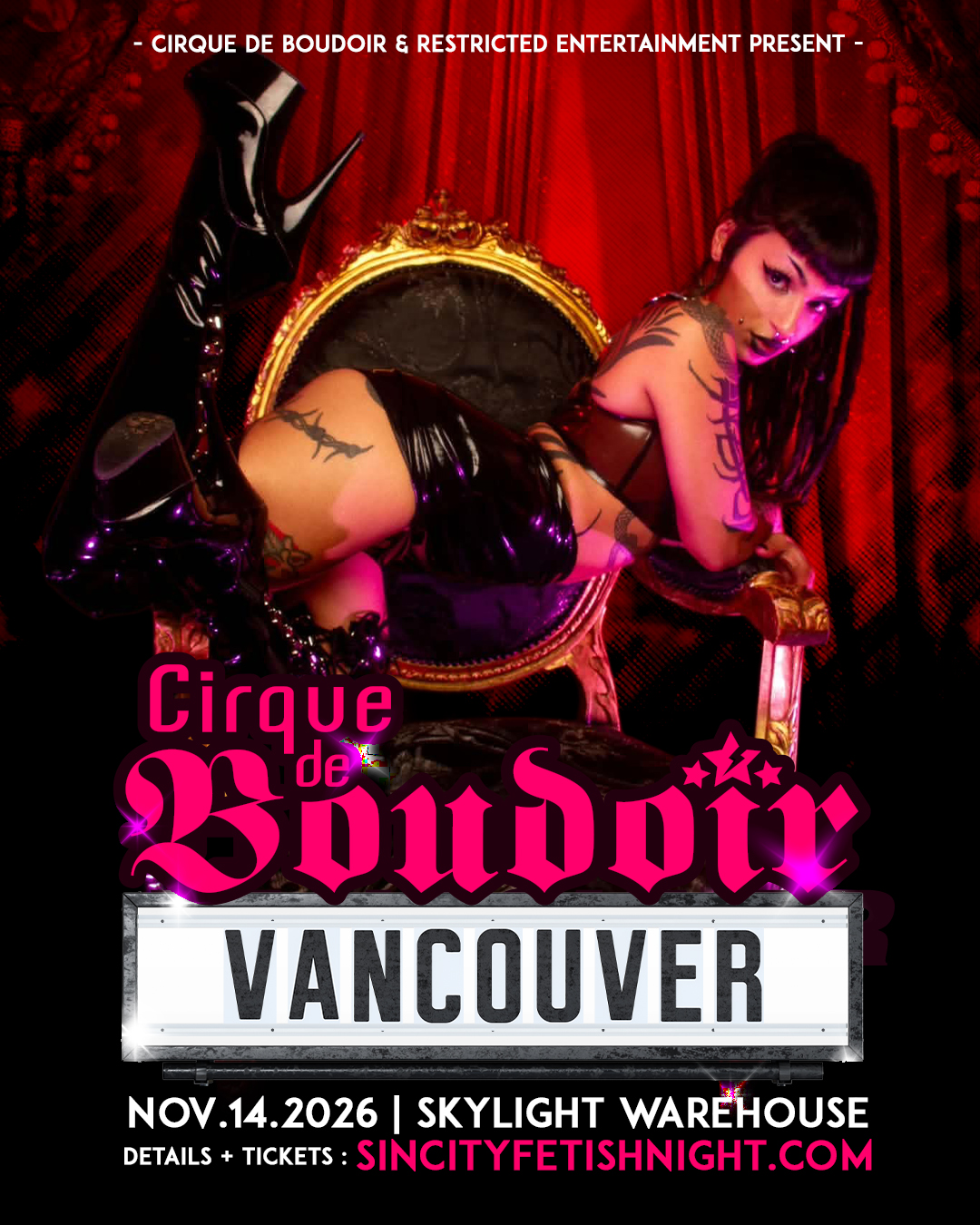 Cirque De Boudoir VANCOUVER