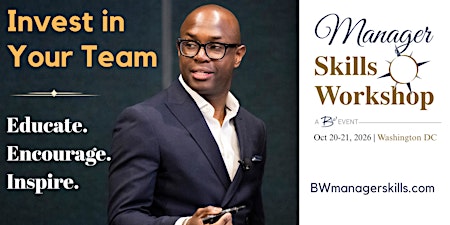 Manager Skills Workshop - Washington, DC