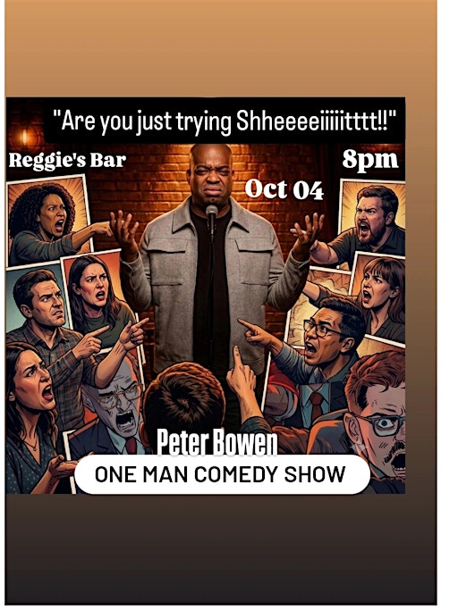 Peter Bowen one man comedy show