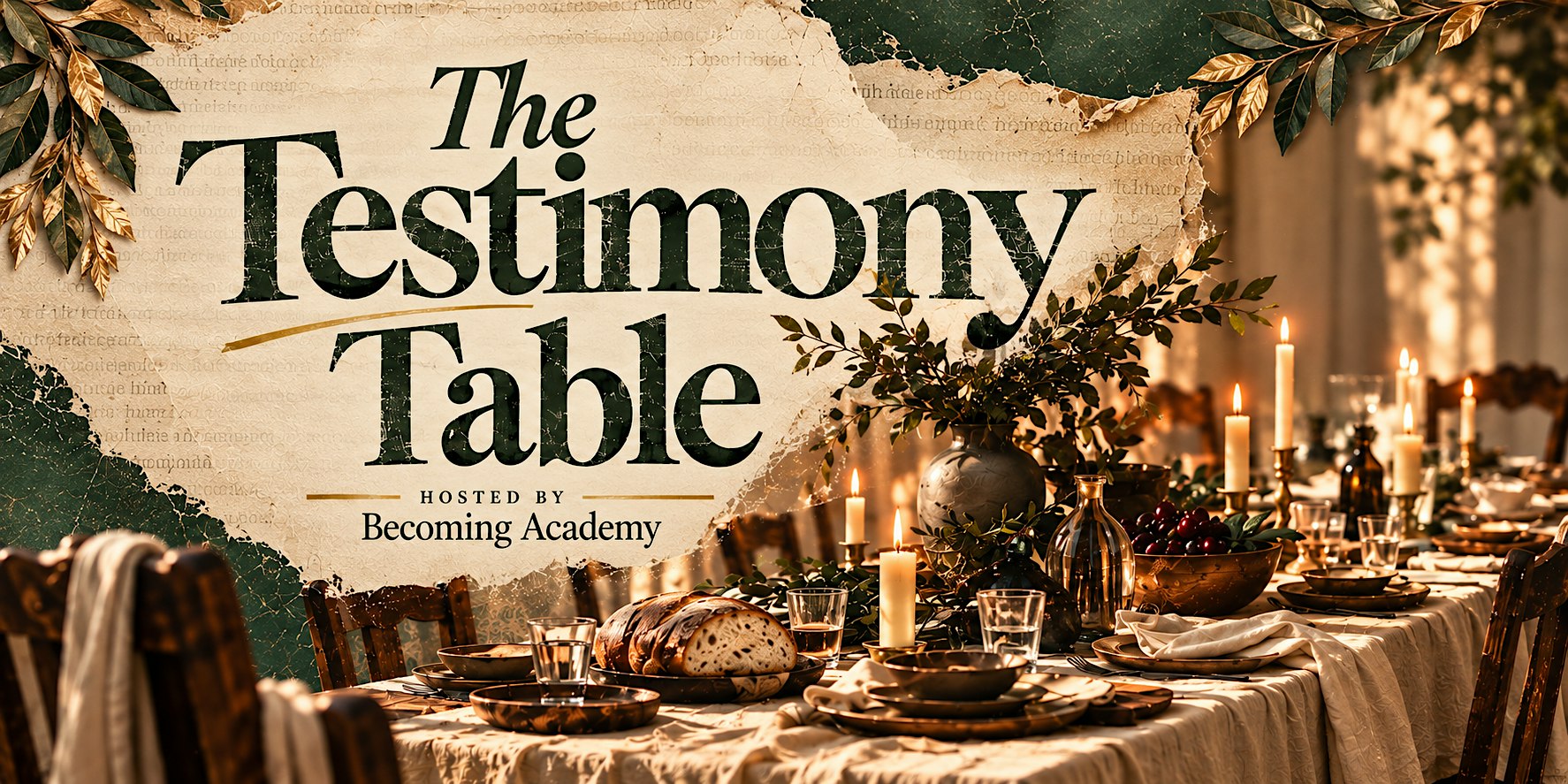 The Testimony Table: A Special Gathering