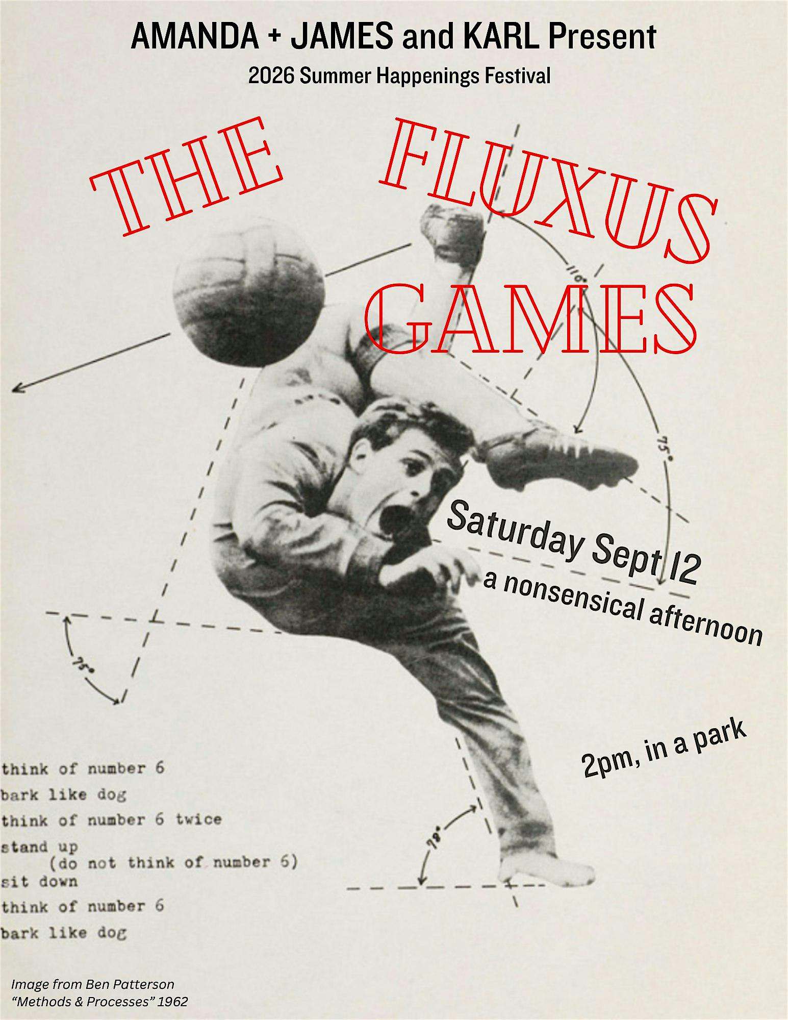 THE FLUXUS GAMES