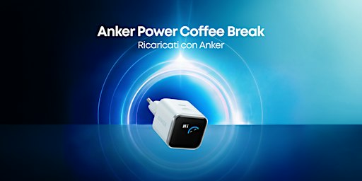 ☕⚡ ANKER POWER COFFEE BREAK | Ricaricati. Connettiti. Riparti.