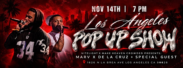 NiteLight x Make Heaven Crowded - LA POPUP SHOW