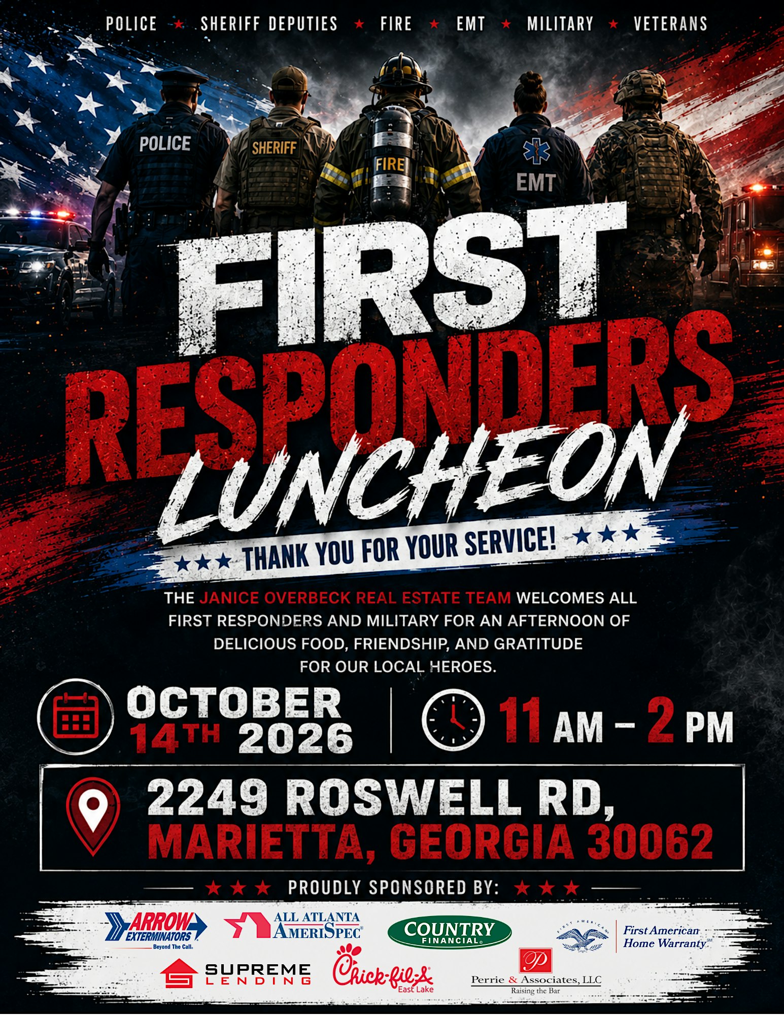 First Responders Luncheon