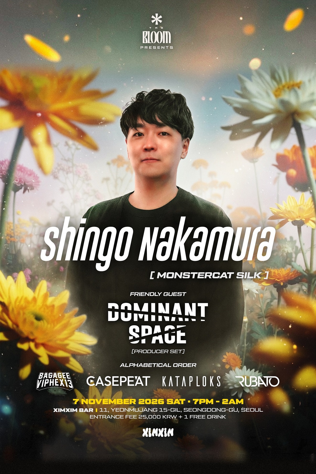 Bloom present Shingo Nakamura