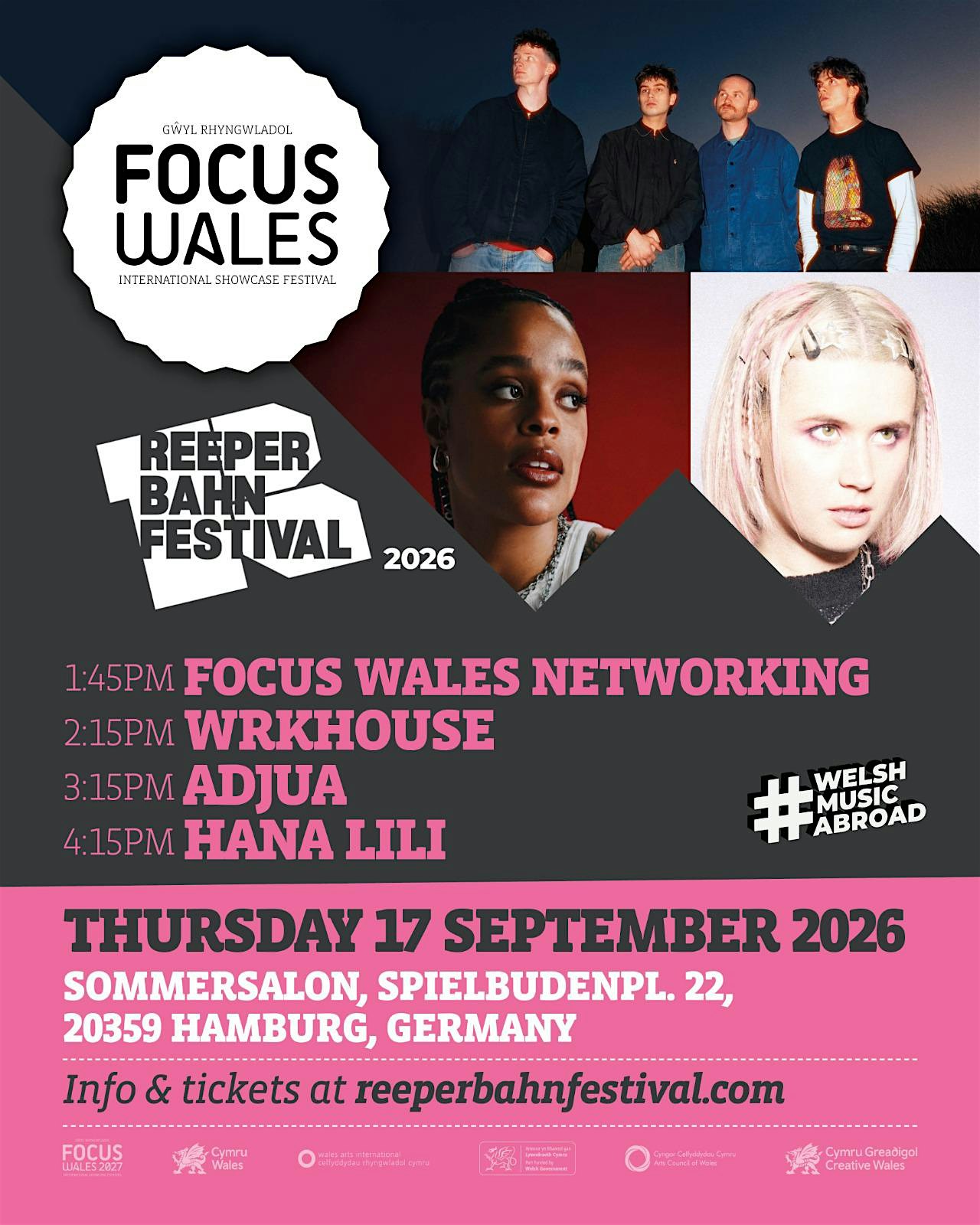 FOCUS Wales @ Reeperbahn 2026