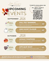 Fall Felt Banner Workshop