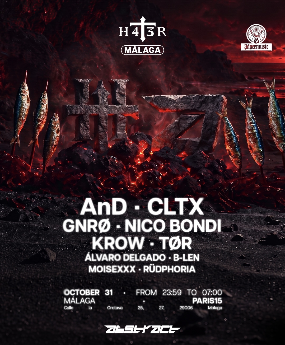 ABSTRACT x H4T3R: SPECIAL HALLOWEEN
