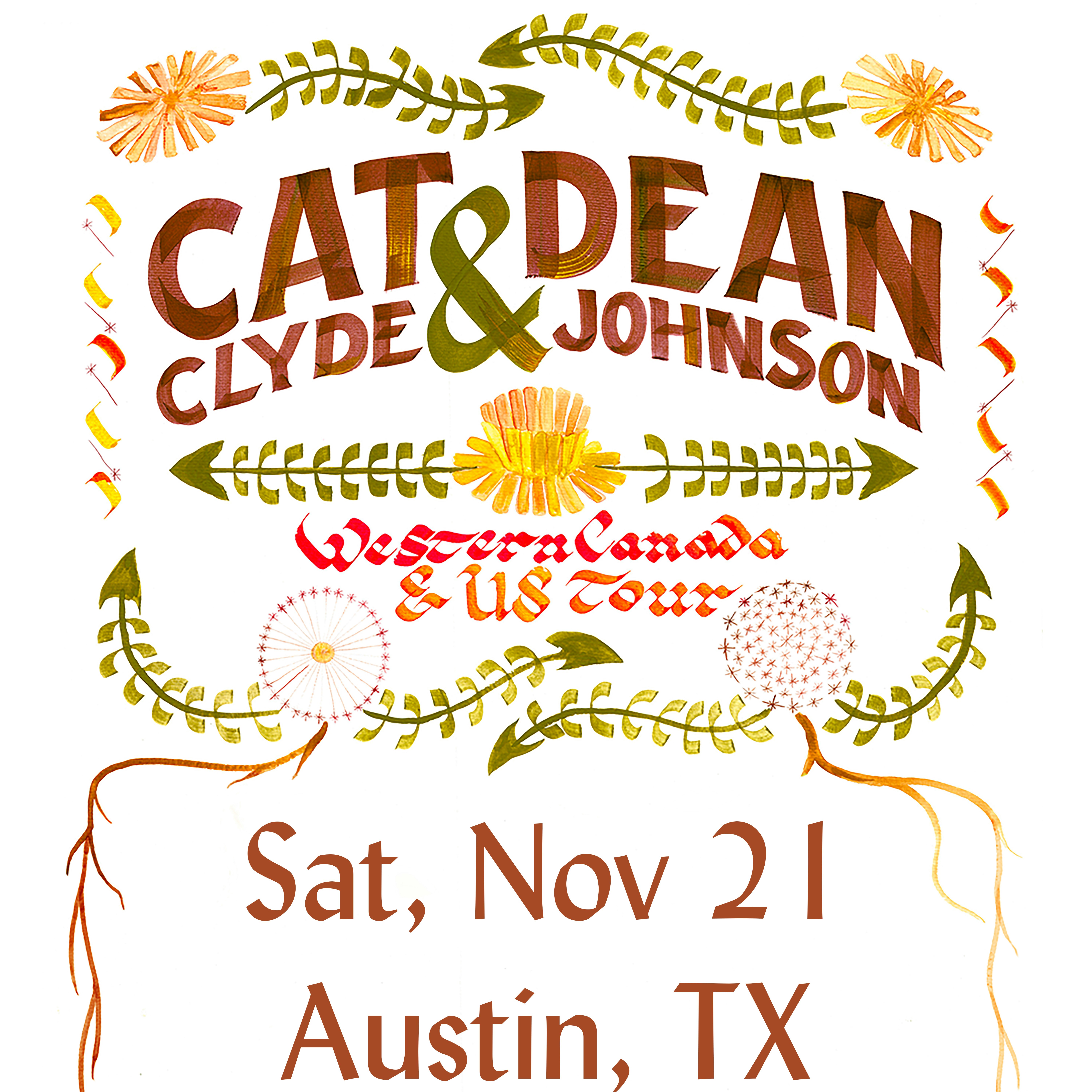 Dean Johnson & Cat Clyde live in Austin 