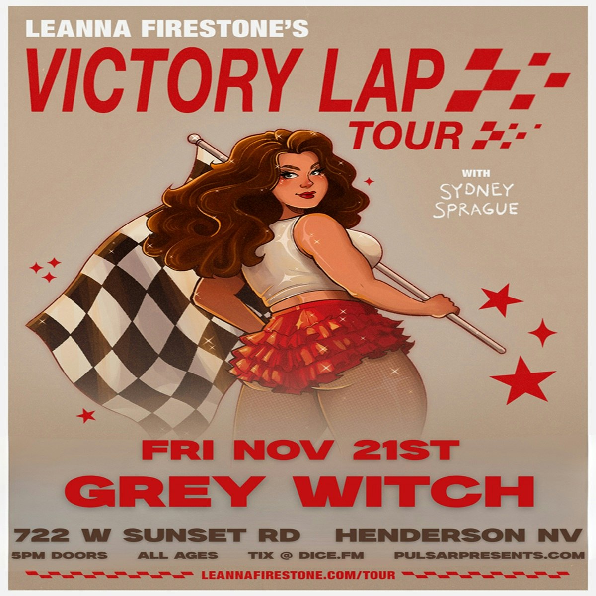 Leanna Firestone's Victory Lap Tour