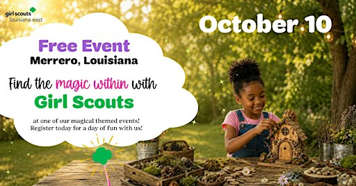 Find the Magic with Girl Scouts