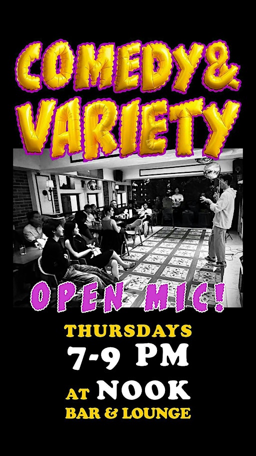 Comedy & Variety Open Mic