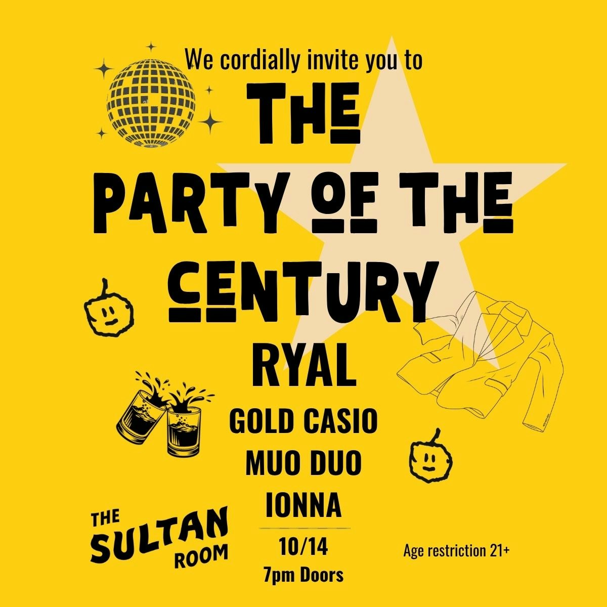 Party of the Century - RYAL Album Release Party