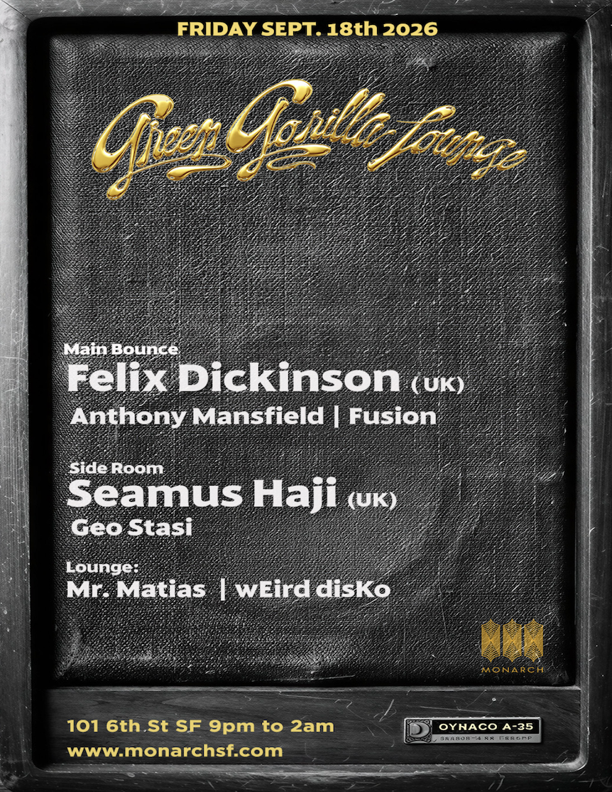 Felix Dickinson (UK), Anthony Mansfield, Fusion, Seamus Haji (UK), Geo Stasi, and Mr. Matias