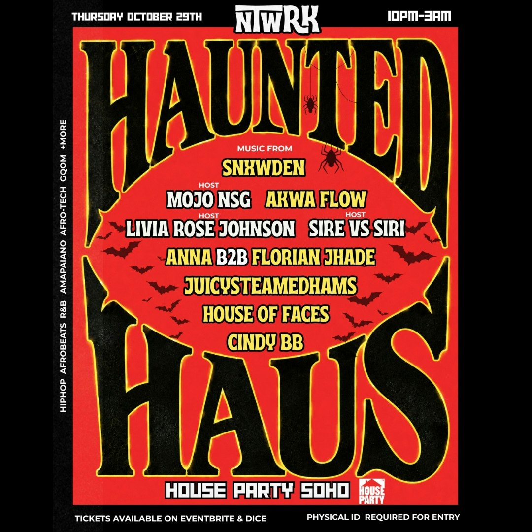 HAUNTED HAUS: HALLOWEEN PARTY