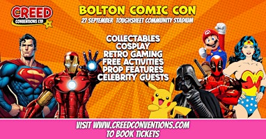 Bolton Creed Comic Con - September 2026