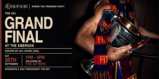 Grand Final Day At The Emerson