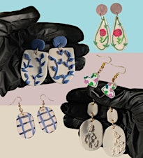 BRSHES, Clay Earring Making  Workshop - Winter Inspired! Glasgow
