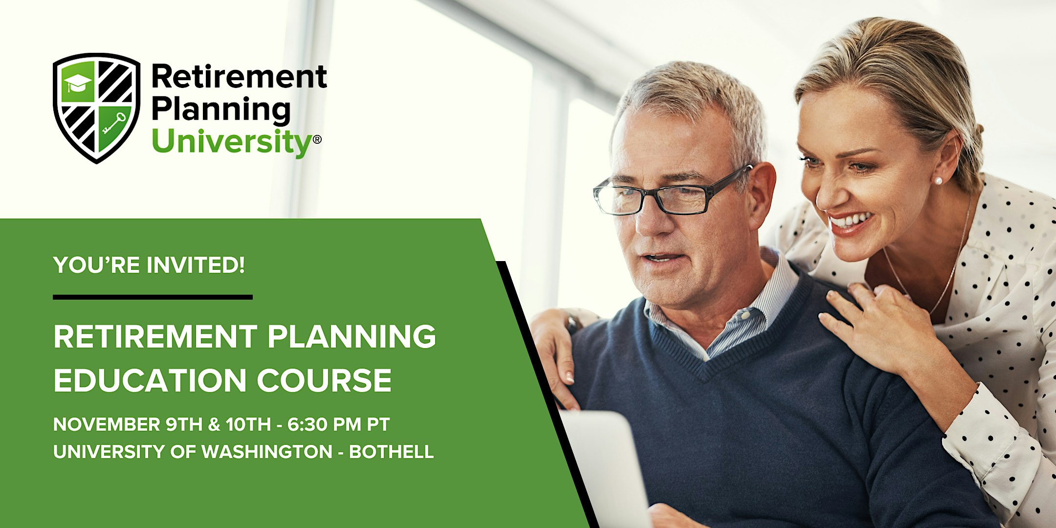 Retirement Planning University - UW Bothell - November 2026