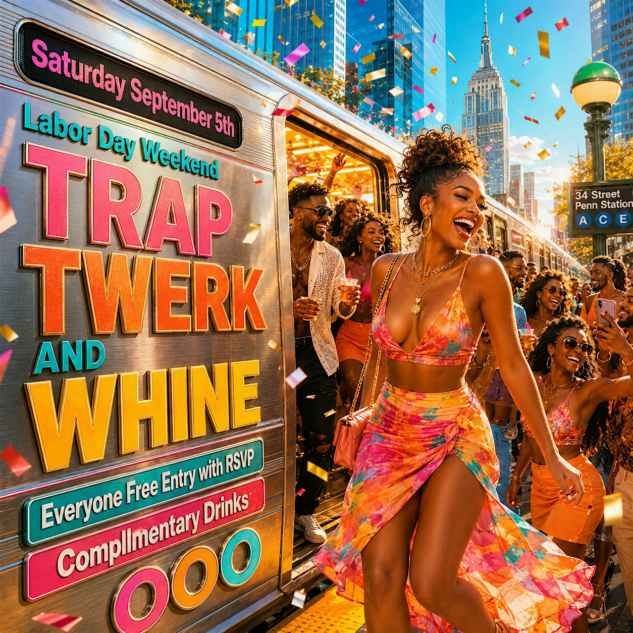 Labor Day Weekend Trap Twerk and Whine: Free Entry with RSVP at OOO