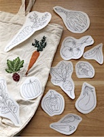 Embroidery Class: Upcycle Your Tote Bag with Veggie Embroidery