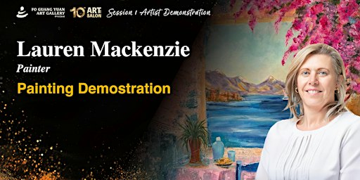 2026  Art Salon  Painting Demonstration by Lauren Mackenzie