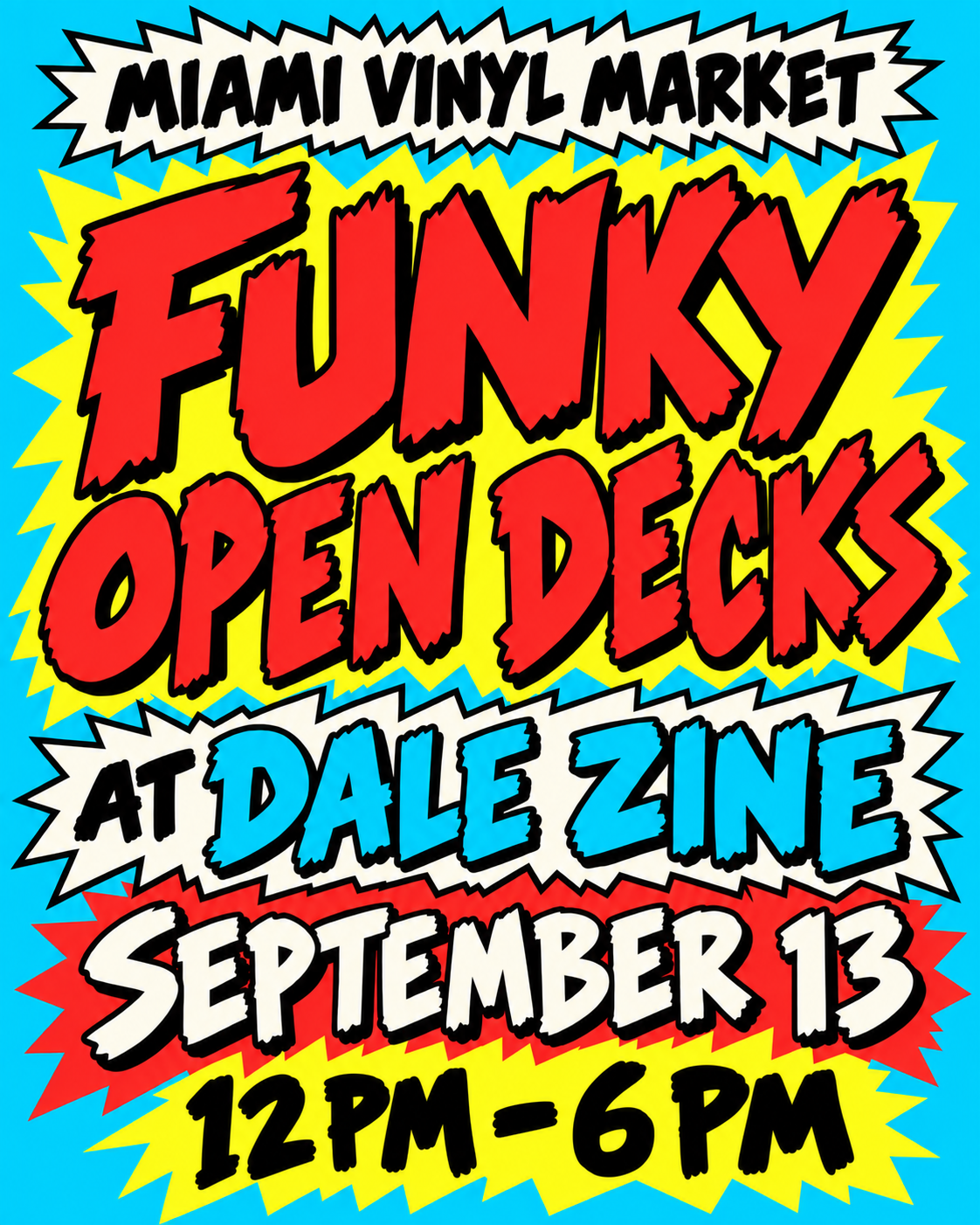 Funky Open Decks @ Dale Zine